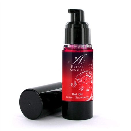 Falcon Huile de Massage Chauffant Extase Sensual Au Parfum de Fraise