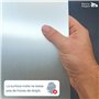 Raylu Paper - Porte Bloc A4 avec Pince en Aluminium, Presse Papier pour Restaurant, Bureau, Hôpital, Design Élégant et Résistant