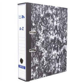 Raylu Paper Classeur à anneaux marbré