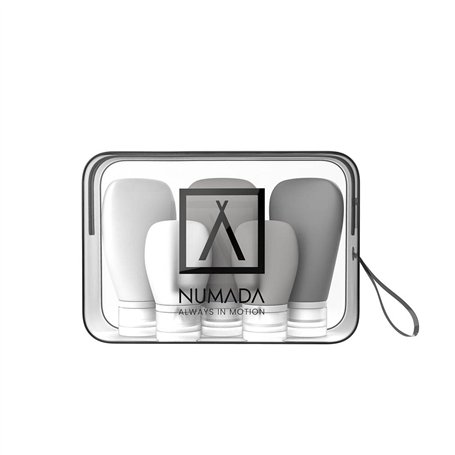 Nécessaire de Voyage Numada Transparent PVC Silicone 20 x 6