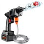 Nettoyeur Haute Pression Bonplus BP 48 V avec 2 Batteries, Nettoyeur Haute Pression sans Fil, Pistolet de Nettoyage Haute Pressi
