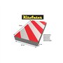 KITAUTOS. PP332R. Protecteur de pare-chocs fond de parking 20 x 33 cm. Épaisseur 4 cm.