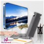 WS WorlsTrend Pack de 2 Nettoyeurs D'écran pour Mobile/Pc/TV/iPad/MacBook avec Chiffon en Microfibre - Vaporiser et Essuyer - Va