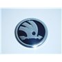 V0853621A - Véritable emblème Skoda - Diamètre : 90 mm