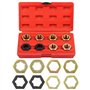 SZTVECFW Ensemble d'outils de refiletage de Broche d'essieu Efficace, kit de réparation de 8 pièces for filetages rouillés ou en