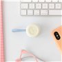 MR WONDERFUL Mini Enceinte Bluetooth sans Fil Design Smoothies de la Marque avec 3-4 Heures d'autonomie. Couleur Jaune et Bleu