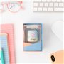MR WONDERFUL Mini Enceinte Bluetooth sans Fil Design Smoothies de la Marque avec 3-4 Heures d'autonomie. Couleur Jaune et Bleu