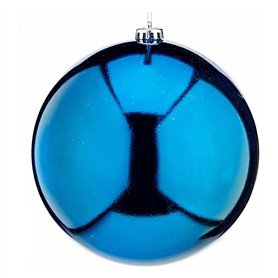 Boule de Noël Ø 20 cm Bleu Plastique