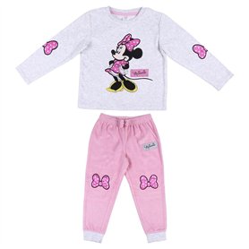 CERDÁ LIFE'S LITTLE MOMENTS - Pijama Chica de Minnie Mouse - Pijama de Invierno Velour [ 80% Coton