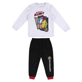CERDÁ LIFE'S LITTLE MOMENTS - Pyjama pour Garçon des Avengers - Pyjama d'hiver Velours [ 80% Coton