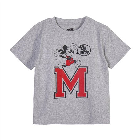 CERDÁ LIFE'S LITTLE MOMENTS Garçon Manche Courte de Mickey Mouse pour l'Été | T-Shirt 100% Coton-Licence Officielle Disney