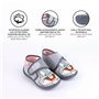 CERDÁ LIFE'S LITTLE MOMENTS Chaussons Maison Garçon de Velcro Amusantes de Bugs Bunny avec l'Intérieure 100% Coton et Semelle An