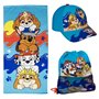 Serviette de plage The Paw Patrol Bleu 20 x 35 x 4 cm 3 Pièces