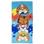 Serviette de plage The Paw Patrol Bleu 20 x 35 x 4 cm 3 Pièces