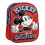 Cartable Mickey Mouse Rouge 25 x 31 x 10 cm