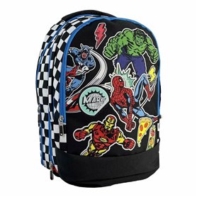 Cartable The Avengers Noir 31 x 14 x 41 cm