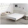 Dúo de funda nórdica de algodón Banús terracota - Cama de 180 cm - Cierre con clips