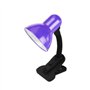 Zarivy Lampe avec pince 1 x E27 violet
