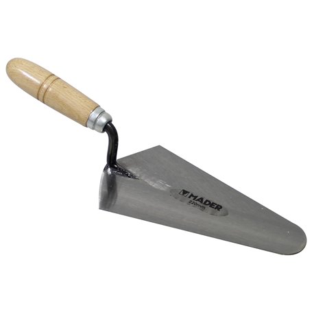 Truelle de maçon - Palette d'angle coupée de 215 mm