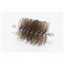 Brosse filetée - Brosse de Ø180 mm et 150 mm de long