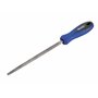 Lime carrée bi-matière de 200 mm