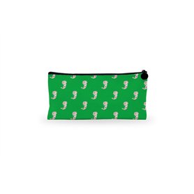 Bonamaison Imprimé Numériquement Pochette à Crayon en Toile avec Fermeture à Glissière