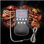 Thermomètre numérique Alimentaire Filaire Barbecue Barbecue Four à Viande thermomètre électronique avec Grand écran LCD Cuisson 