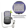Thermomètre numérique Alimentaire Filaire Barbecue Barbecue Four à Viande thermomètre électronique avec Grand écran LCD Cuisson 