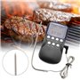 Thermomètre numérique Alimentaire Filaire Barbecue Barbecue Four à Viande thermomètre électronique avec Grand écran LCD Cuisson 