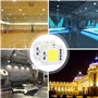 100W 220V LED Puce, Puce LED Haute Puissance Blanc Froid Haute Tension COB LED Gradateur Ampoule Lampe Perles Source de Lumière 