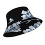 WHJDPP Chapeau bob réfléchissant avec motifs de glaçons cachés dans les nuages blancs, tendance et fonctionnel pour activités de