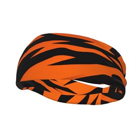 Bandeau de sport décoratif LAABBE Tigre Rayures Orange – Extensible