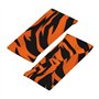 Bandeau de sport décoratif LAABBE Tigre Rayures Orange – Extensible, respirant, doux et évacuant la transpiration pour homme et 