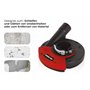 Hotte aspirante pour meuleuse d'angle 125mm / 115mm | FIT UNIVERSEL | aspiration flexible pour disque diamant 125mm | aspiration