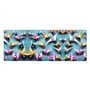 Grand tapis de souris imprimé grues en papier origami 30 x 80 cm – Tapis de bureau de jeu