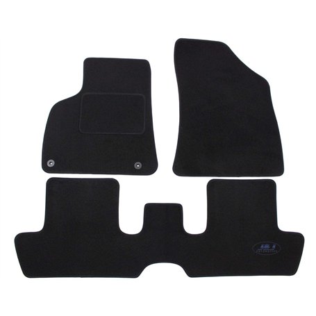 J&J AUTOMOTIVE | Tapis De Sol Noir Velours sur Mesure pour 3008 2009-2016
