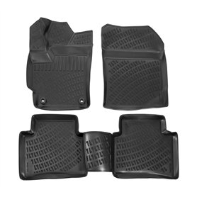J&J AUTOMOTIVE | Tapis De Sol en Caoutchouc 3D Exclusive Compatible avec Corolla Depuis 2019 4pcs