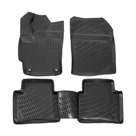 J&J AUTOMOTIVE | Tapis De Sol en Caoutchouc 3D Exclusive Compatible avec Corolla Depuis 2019 4pcs