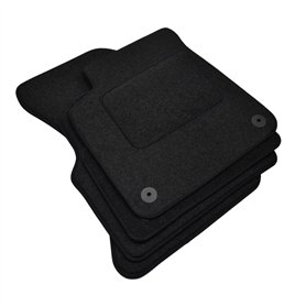 J&J AUTOMOTIVE | Tapis De Sol Noir Velours sur Mesure pour MG EHS Depuis 2019 4 pcs