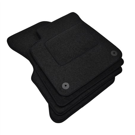 J&J AUTOMOTIVE | Tapis De Sol Noir Velours sur Mesure pour MG EHS Depuis 2019 4 pcs