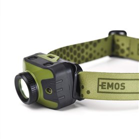 EMOS Lampe frontale étanche à 5 modes de lumière
