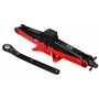SIXTOL SX Scissor Jack 2T Cric Losange avec cliquet | 2 tonnes | Compact | Urgence | Cric de véhicule | Remplacement des pneus |