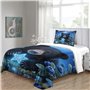 AQOVARLUX 3D, Imprimé Little Bear and Fluorescent Blueberry Bun Parure De Lit Microfibre Super Douce Et Respirante Sets De Houss