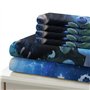 AQOVARLUX 3D, Imprimé Little Bear and Fluorescent Blueberry Bun Parure De Lit Microfibre Super Douce Et Respirante Sets De Houss