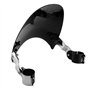 Pare Brise Moto Pare-Brise De Moto Universel 35mm-43mm, Support De Fourche Avant À Double Bulle pour Ha&rley Dyna Softail Sports