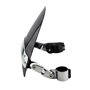Pare Brise Moto Pare-Brise De Moto Universel 35mm-43mm, Support De Fourche Avant À Double Bulle pour Ha&rley Dyna Softail Sports