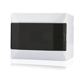 LionElectric Boîte à fusibles en saillie 2 à 6 modules | Armoire de commande à 1rangée blanche