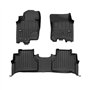 Tapis de Sol 3D TPE Premium Compatible avec Nissan Navara IV 2014-2022 | Revêtement de Sol pour Voiture - Intérieur antidérapant