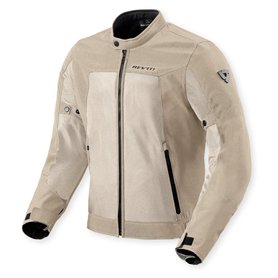 REV'IT! Eclipse 2 Veste de moto en maille pour homme Sable Taille M