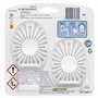 Febreze Petit Coin Pureté De Coton, Désodorisant WC Sans Électricité, Combat et Prévient les Odeurs, Technologie OdourClear, Pro